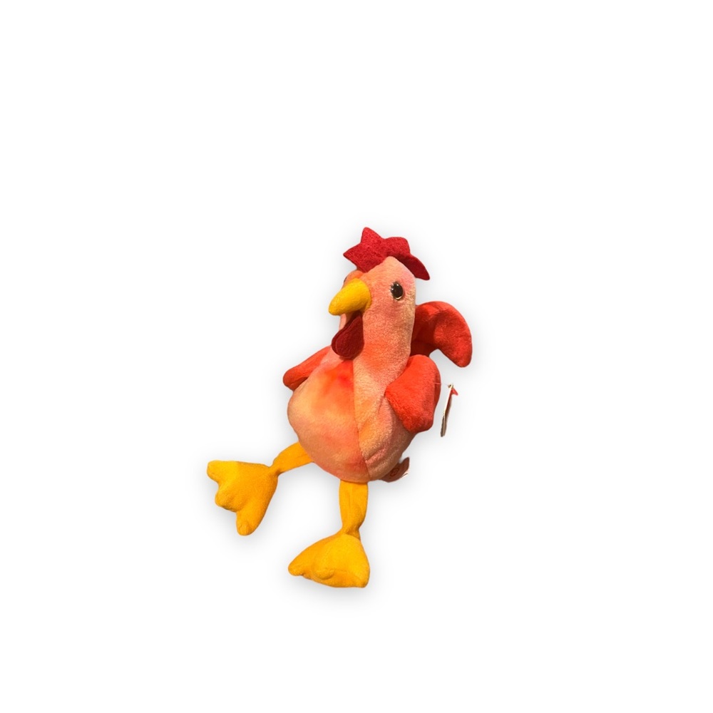 Vintage 1996 Ty Beanie Babies Doodle The Rooster